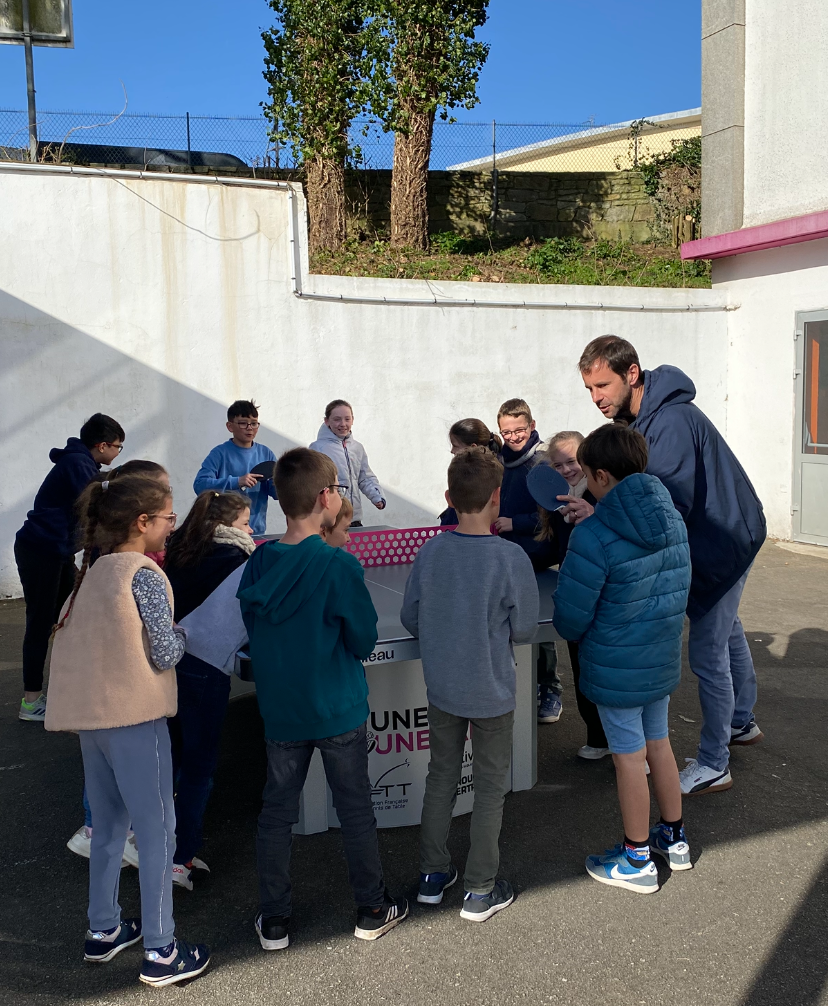nouvelle table de tennis de table