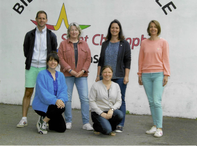 photo equipe éducative école saint christophe lorient